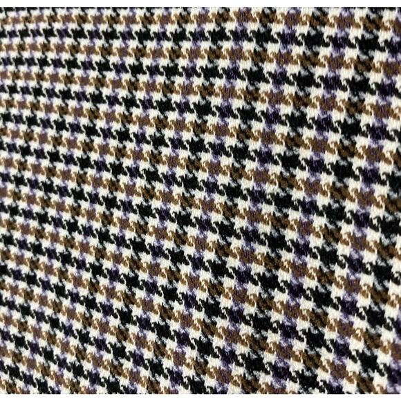 Autres Filles Houndstooth Shoulder Padded Womens Blazer Crest Buttons NWT US XL - Picture 8 of 13